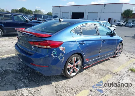 2018 Hyundai Elantra Value Edition from USA, damaged, VIN KMHD84LF7JU595565